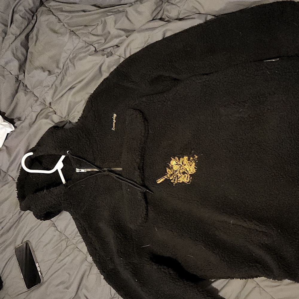 Doomsday Co black sherpa hoodie